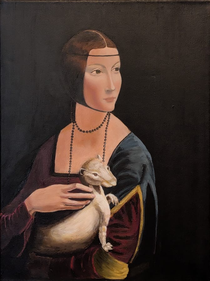 Lady with Mink